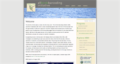 Desktop Screenshot of barcodingbirds.org