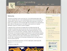 Tablet Screenshot of barcodingbirds.org